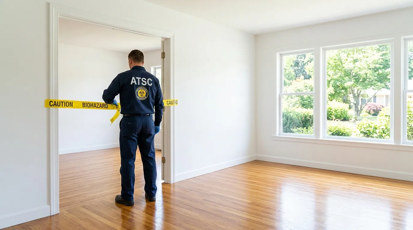 Certified biohazard cleanup crew performing Crime Scene Cleanup in Oakmont